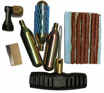 COMPLETE TUBELESS REPAIR KIT ASSY + JetValve + Knife
