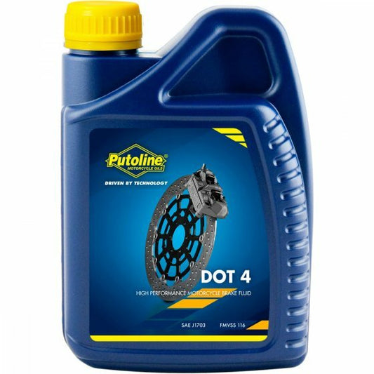 Putoline DOT 4 Brake Fluid 500ml