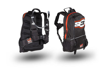 S3 BACKPACK + HYDRATION O2 MAX – 3L – Red/Blue/Yellow