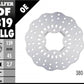 Galfer Rear Disc FIM Type -DF819WLLG - Beta Evo