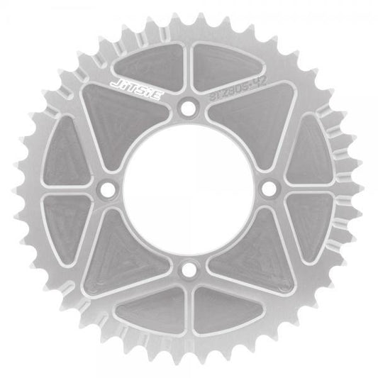 SOLID REAR SPROCKET 4 BOLT BT2806 SILVER