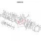 CENTRAL ENGINE CRANKCASE GASKET METAL 1.2MM - Scorpa SC 250/290/300 15-22, Sherco ST 250/290/300 11-22
