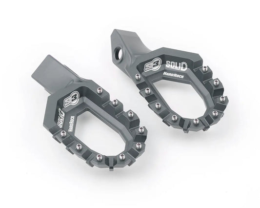 NEW – S3 Footrests Trial ‘Solid Hardrock’ – GASGAS TXT 2023 on – TITANIUM