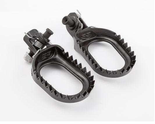 S3 ‘PUNK’ Enduro Footrests – KTM/HUSKY/GG/BETA – ‘BACK and LOW’ – NEW 2024 TBI & BETA Fitment