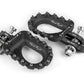 S3 HARDROCK ALUMINIUM TRIALS FOOTRESTS – BLACK