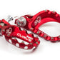 S3 HARDROCK ‘CURVE’ Aluminium Trials Footrests – RED
