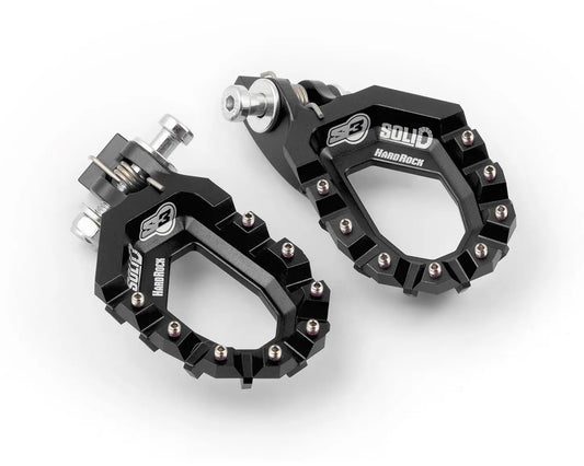 NEW – S3 Footrests Trial ‘Solid Hardrock’ – SHERCO/SCORPA 2023 on – BLACK