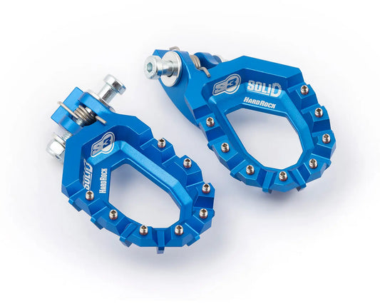 NEW – S3 Footrests Trial ‘Solid Hardrock’ – SHERCO/SCORPA 2023 on – BLUE
