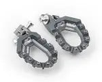 NEW – S3 Footrests Trial ‘Solid Hardrock’ – TITANIUM