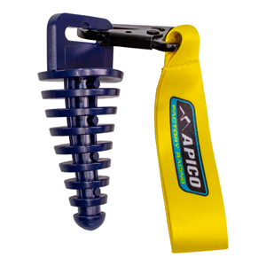 EXHAUST PLUG 2-STROKE WITH LANYARD - Different Colours