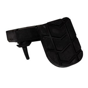 FOOT PEG TRIAL ALUMINIUM-ADJUSTABLE 60mm WIDE RUBBER INSERT