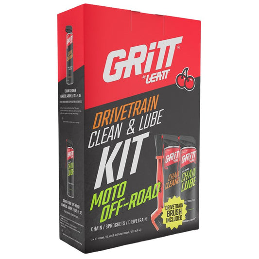 DRIVETRAIN CHAIN & LUBE KIT MOTO OFFROAD