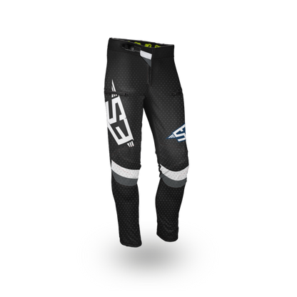 NEW S3 2025 RACING COLLECTION – FLEX TRIAL PANTS – BLACK