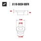 Jitsie Floating Front Brake Disc Bush Beta Evo 09-25