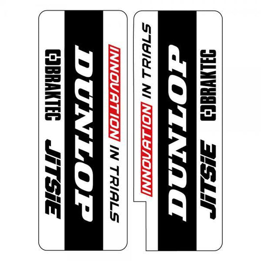 Fork Stickers - Black
