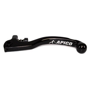 CLUTCH LEVER ELITE FORGED TRIALS AJP 2 HOLE, INC ADJUSTER BLACK/BLACK SHORT