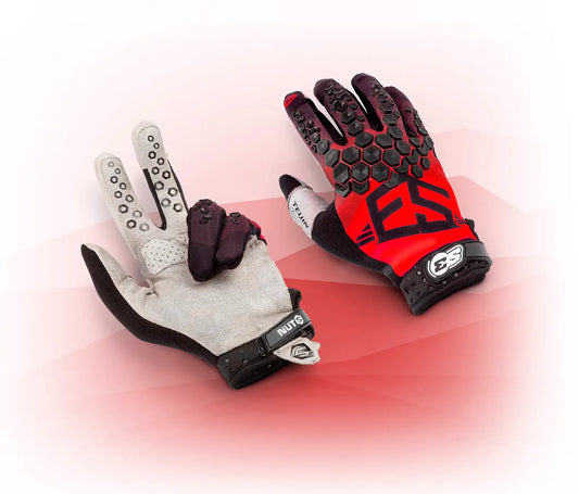 ‘NUTS’ Enduro Gloves – RED COLLECTION