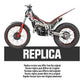 Front/Rear Mudguard Sticker - Beta Evo 2024