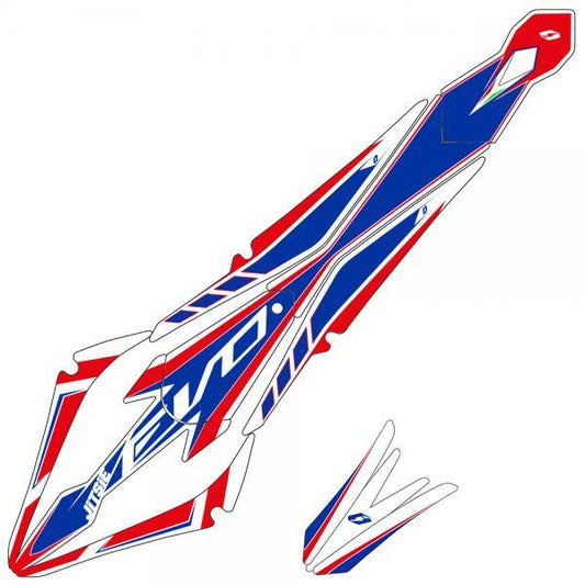 Front/Rear Mudguard Sticker Beta Evo Factory 2015
