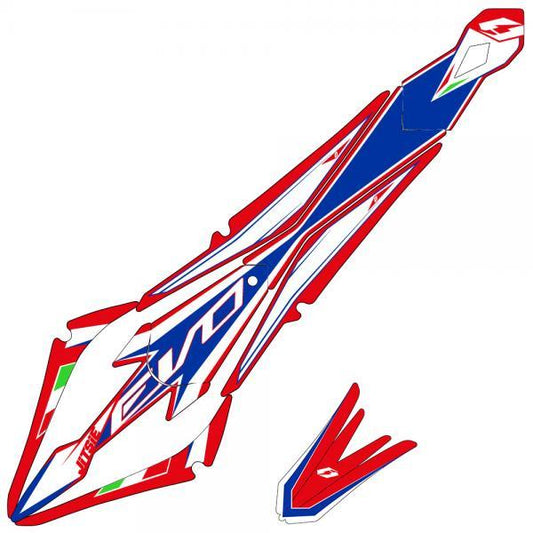 Front/Rear Mudguard Sticker Beta Evo Factory 2016