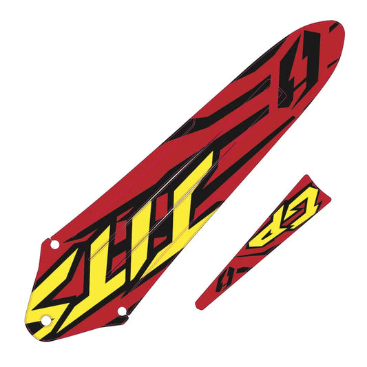 Jitsie Front/Rear Mudguard Sticker Retro Gas Gas TXT Racing/GP 09-22