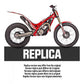 Front/Rear Mudguard Sticker Gas Gas TXT Racing 2019