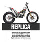 Front/Rear Mudguard Sticker Replica TRS One R 2020