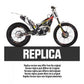 Front/Rear Mudguard Sticker Replica TRS One R 2021