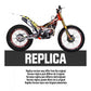 Front/Rear Mudguard Sticker Replica TRS One RR 2021