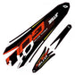 Front/Rear Mudguard Sticker Replica TRS Gold 2021