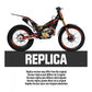 Front/Rear Mudguard Sticker Replica TRS Gold 2021