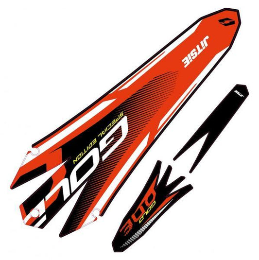 Front/Rear Mudguard Sticker Replica TRS Gold 2022