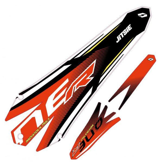 Front/Rear Mudguard Sticker Replica TRS One R 2023