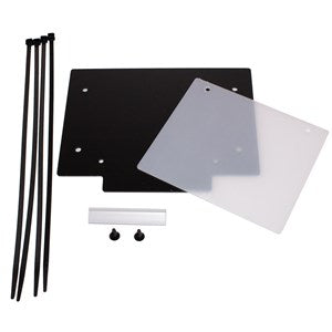 FRONT NUMBER PLATE PLASTIC WITH WINDOW