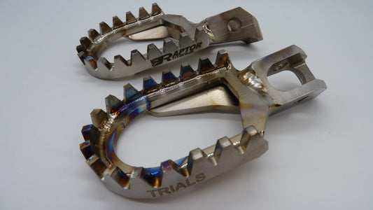 RT001 Trials Titanium Footpegs