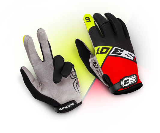SPIDER GLOVES S3-01 RED/YELLOW