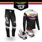 NEW S3 2025 RACING COLLECTION – FLEX TRIAL PANTS – BLACK