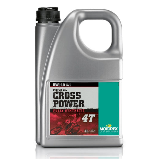 Cross Power 4T Fully Synthetic Pro Performance JASO MA2 5w/40 4L