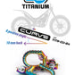 S3 TITANIUM TRIAL ‘CURVE’ FOOTPEGS – 10mm BACK + 8 Degree Angle