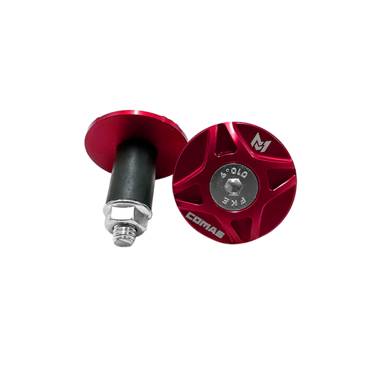 ALLOY Moto Handlebar End Cap