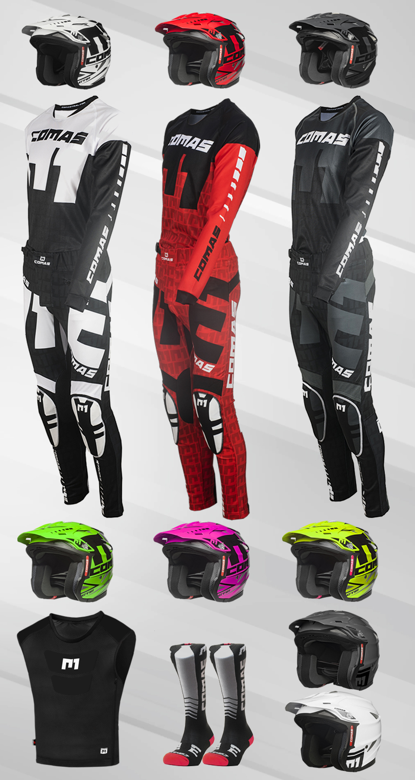 trials bike clothing