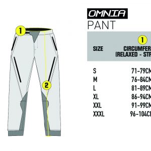 Jitsie O1 Omnia Core Trials Pants - Camio Moto